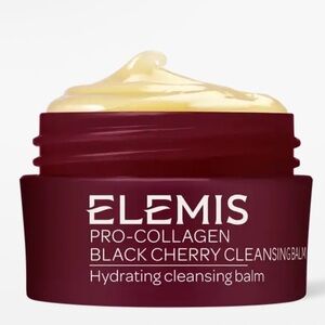 ELEMIS Pro-Collagen Black Cherry Cleansing Balm - Yellow and Burgundy